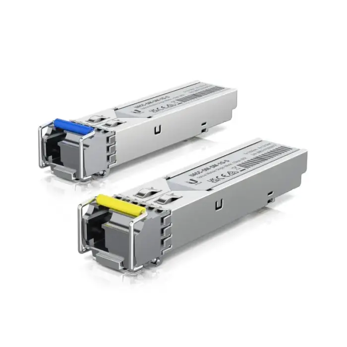 Ubiquiti 1 Gbps Bidirectional Single-Mode Optical Module 2-pack SFP insert