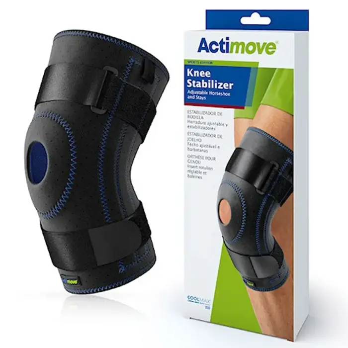 Knee brace with adjustable pad S