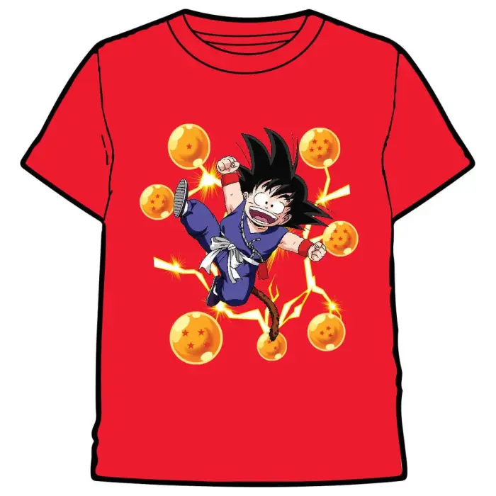 Dragon Ball Goku Balls täiskasvanute t-särk