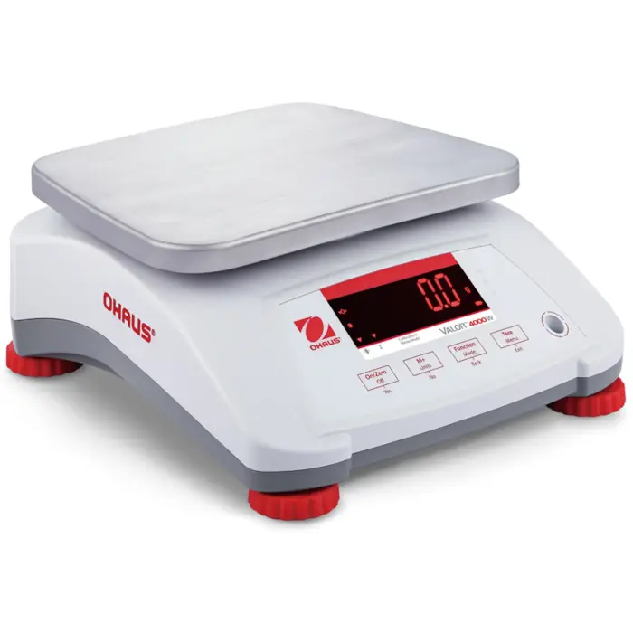 OHAUS Valor 4000 Veekindlad legaliseeritud köögikaalud 6kg / 2g - V41PWE6T-M