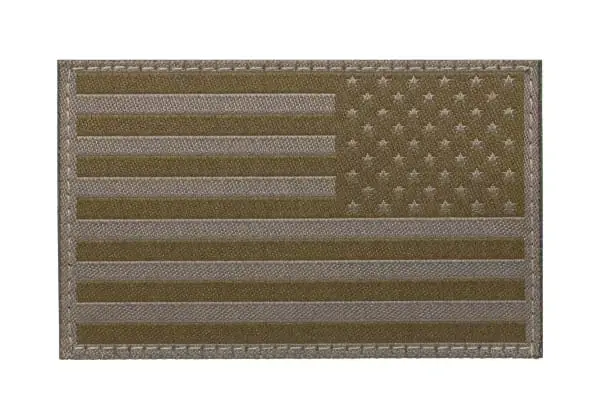 USA Reversed Flag Patch