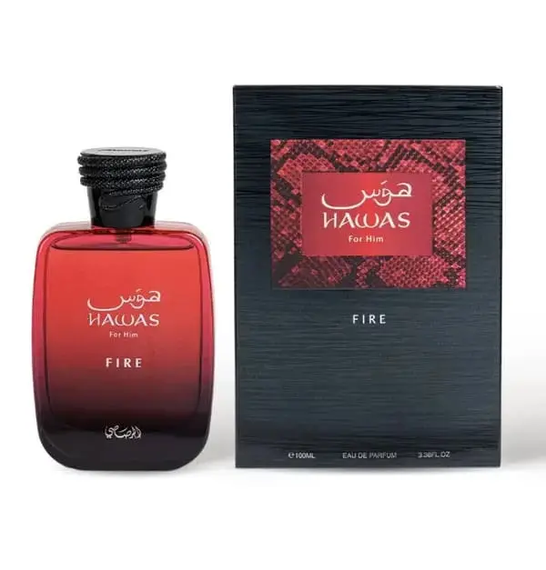 Rasasi Hawas Fire Unisex Parfumuotas vanduo 100 ml