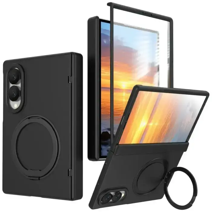 Vāks Beline Hinge 360 priekš Samsung Galaxy Z Fold 8 Melns