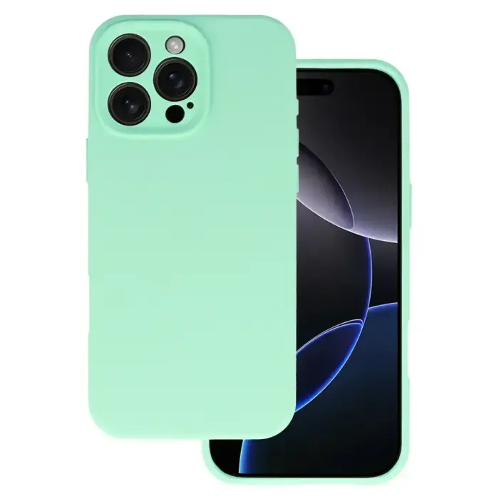 Silicone Lite ümbris iPhone 16 Pro Max mint