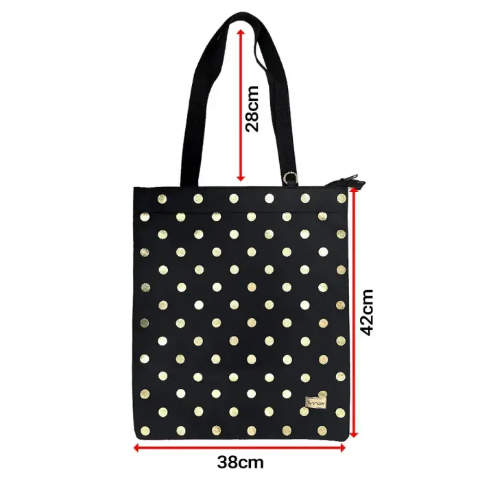 Shopping bag Wonder wzór 2 gold polka-dot Foto 6