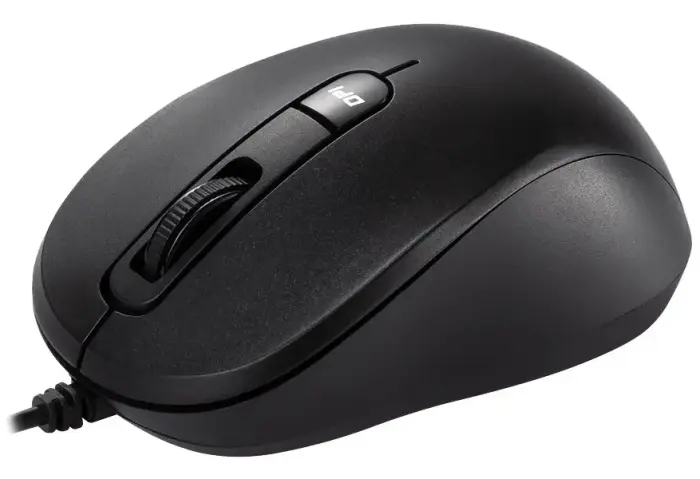 ASUS MU101C/ Kancelářská/ optical/ Drátová USB/ Black