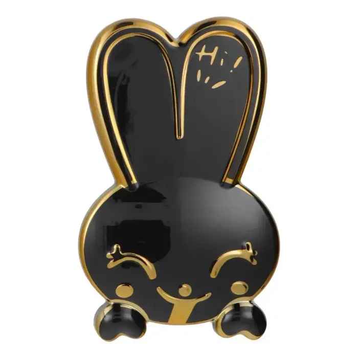 Telefonialus RABBIT - kleebitav - must