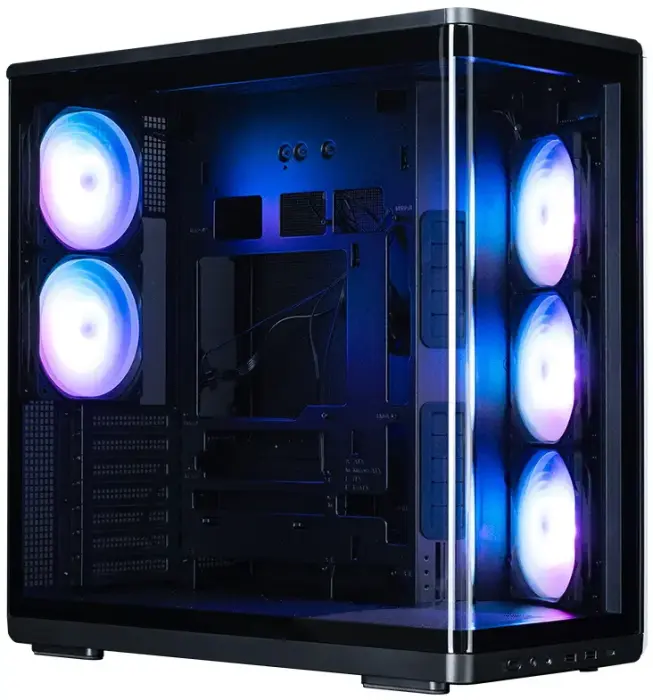 Zalman PC Case P60 / ATX / 5x120mm ARGB fan / 2xUSB 3.0 / USB-C / panoramatická / black