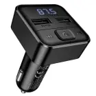 Borofone FM-saatja BC63 Selecto MP3, Bluetooth – 2xUSB – must — Foto 1