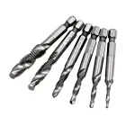 M3-10m hex tapping drill bits hss tapping set 6 pcs — Photo 6