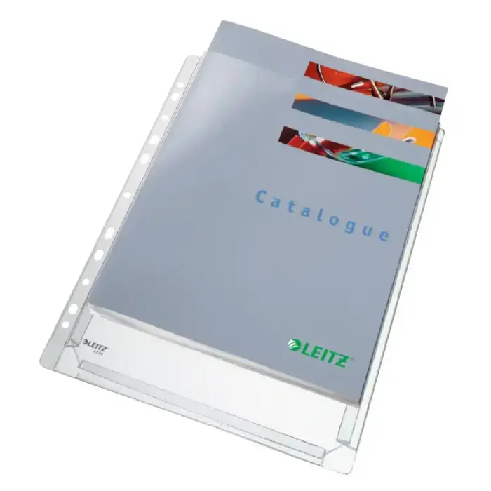 Document folder Leitz expandable, clear, 5 pcs