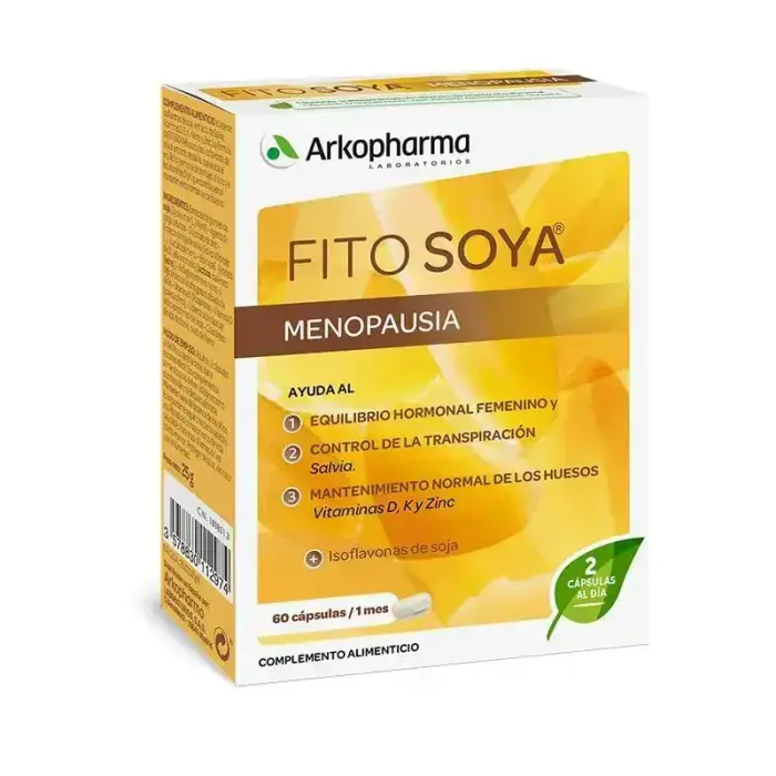 Arkopharma Fitosoya 60 kapsulas