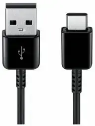 Кабель для передачи данных и зарядки Samsung | USB-A на USB-C | 1.5м | Чёрный | 2 шт.