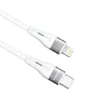 Kabel przewód do iPhone USB-C - Lightning PD 27W 2m biały Foto 4