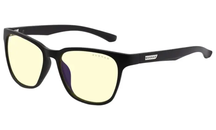 GUNNAR biroja/spēļu brilles BERKELEY ONYX * skla AMBER (BLF 65) * GUNNAR focus