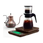 Electronic coffee breaking weights electronic accurate tare 5kg 0.1g — Photo 5
