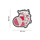 Viking Dragon Ship Head Rubber Patch — Photo 5