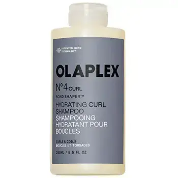 Olaplex No. 4 Bond Shaper Mitrinošs šampūns lokainiem un viļņainiem matiem 250ml