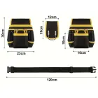 Multi-function tool belt 22 pockets hammer holder — Photo 10