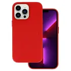 MagSafe Leather Case for iPhone 15 Plus, Red — Photo 2