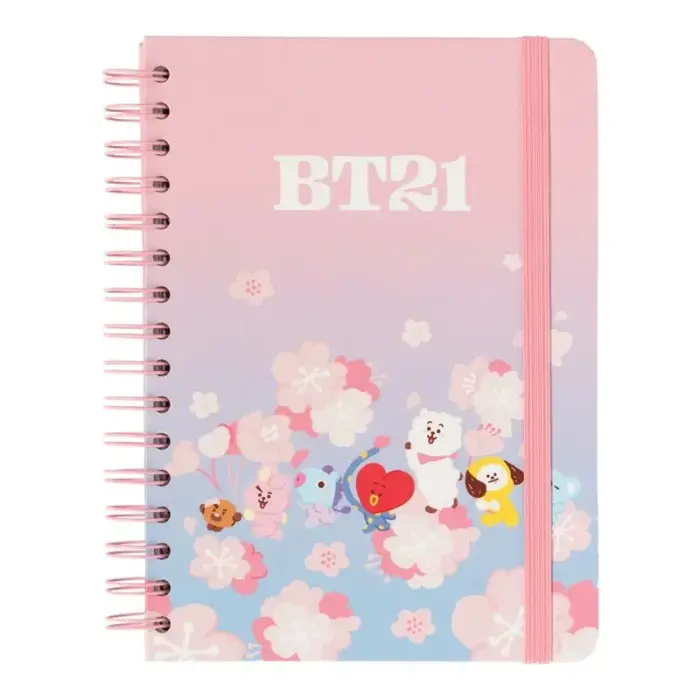 BT21 Sakura A5 märkmik