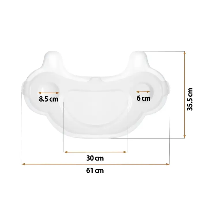 Tacka do krzesełka Sinco Ricokids - szara Фото num