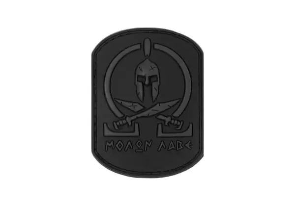 Molon Labe kummist embleem