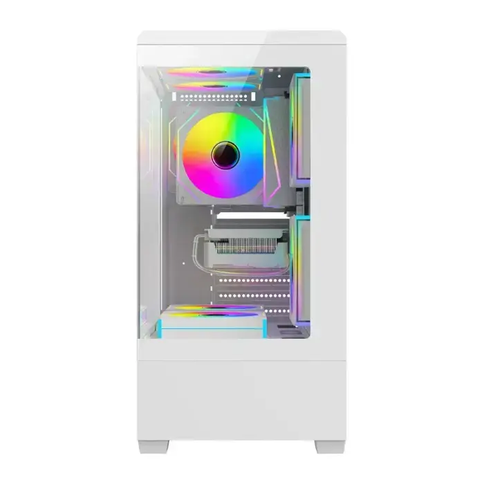 DarkFlash C365 computer case (white) + 5 fans Foto 4