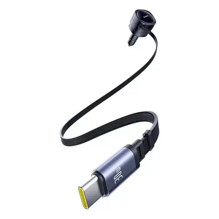 Baseus PD automašīnas lādētājs | 60W | USB-C | melns Foto 4