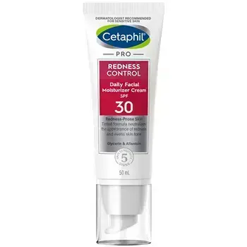 Ikdienas sejas mitrinātājs krēms pret apsārtumu ar SPF 30 - Tonizējošs un mitrinošs