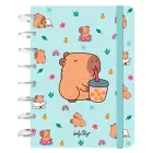 Capibara Bubble Tea A5 notebook — Photo 1