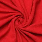 Terry sheet Premium 90x200 cm, red, fitted — Photo 4