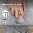 Mini flashlight LED keychain W5138 Type C with 4 screwdriver bits and tripod Фото num