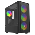 SAVIO NOCTIS FLOW RGB COMPUTER CASE — Foto 1