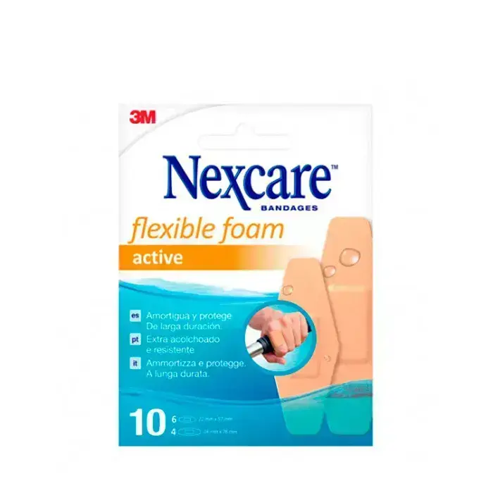 Nexcare Active Tiras Surtidas 10 Uds