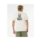 RIP CURL Vaporcool Search Stack Tee Meeste White, suurus M — Foto 2