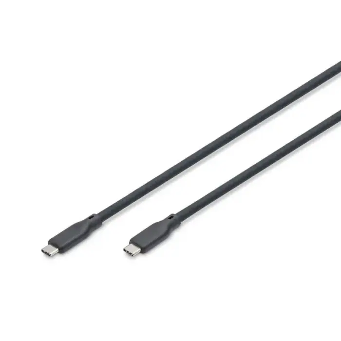 Digitus Silicone USB Cable, USB 5 Gb/s, 2 m, Black
