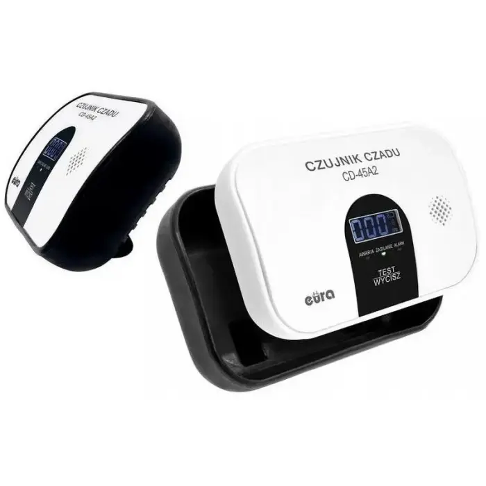 EURA CD-45A2 vingugaasiandur, eraldiseisev, patareitoitega, LCD-ekraan
