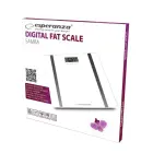 Bathroom scale Esperanza Samba EBS018W, white — Photo 4