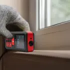 Qoltec Precise digital laser distance meter with an electronic level | LCD with backlight | 50m Photo