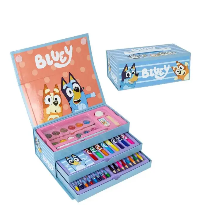 Bluey värvimistarvete kott