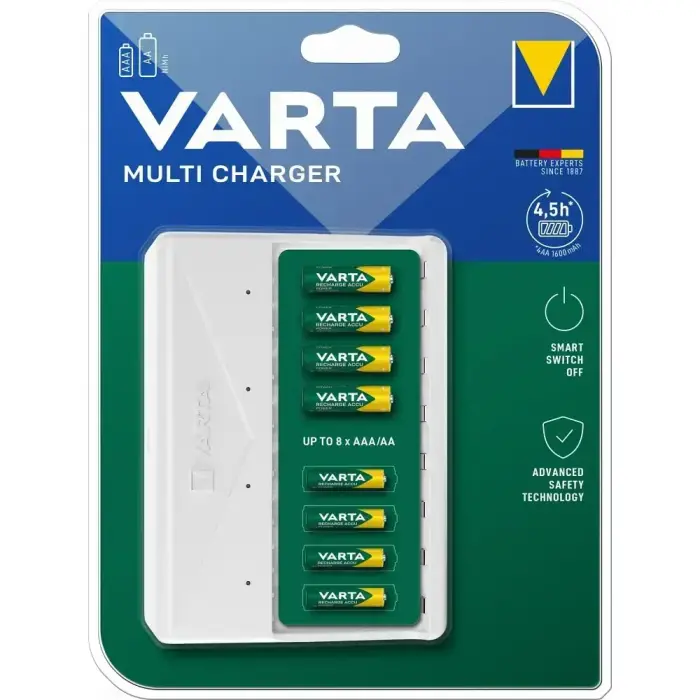 VARTA Multi Charger 57659 kroviklis (be baterijų)