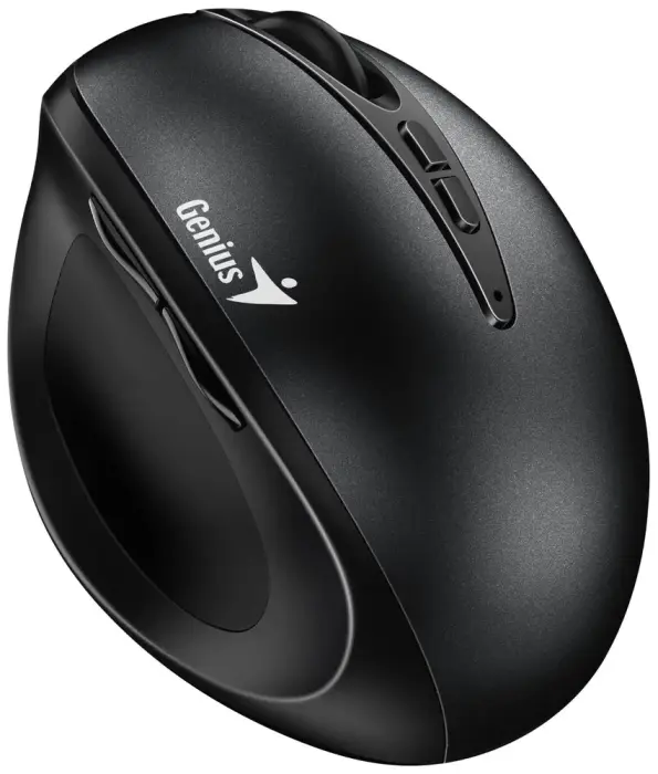 GENIUS Ergo 8300S Black/ vertikaalne/ 1600 dpi/ juhtmeta/ 7 nuppu/ vaikne/ must