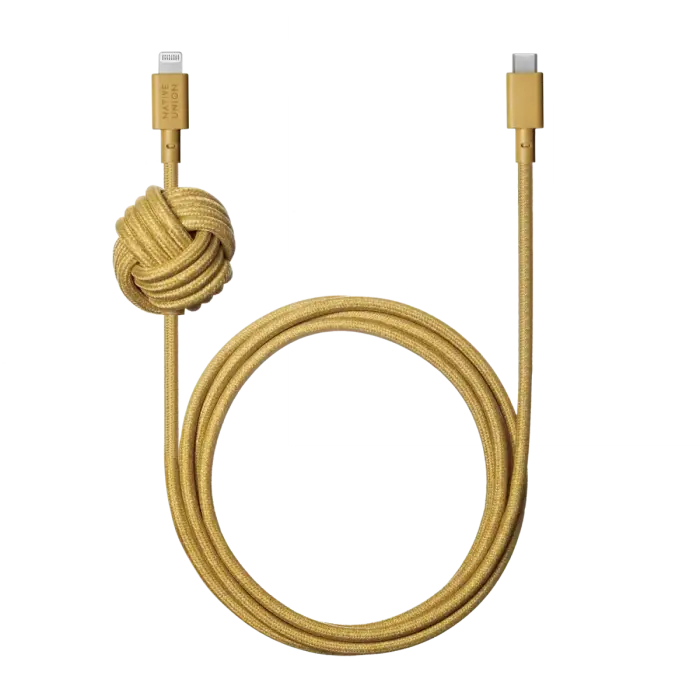 Native Union Night Cable (USB-C - Lightning), kraft