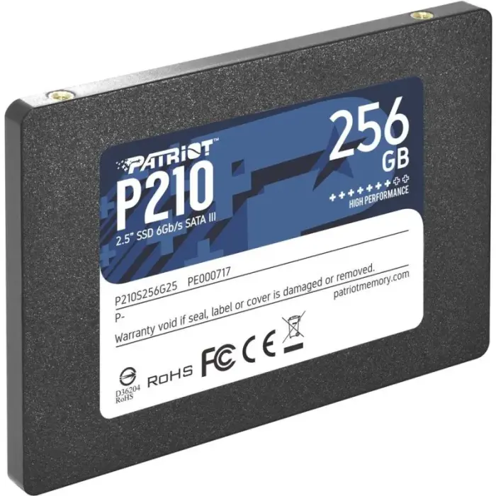 Patriot P210 256GB SATA3 2.5" cietvielu diskdzinis