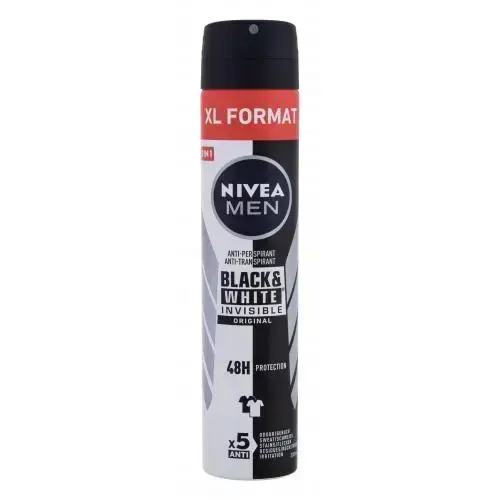 Nivea Antiperspirant meestele Black and White Original 200 ml
