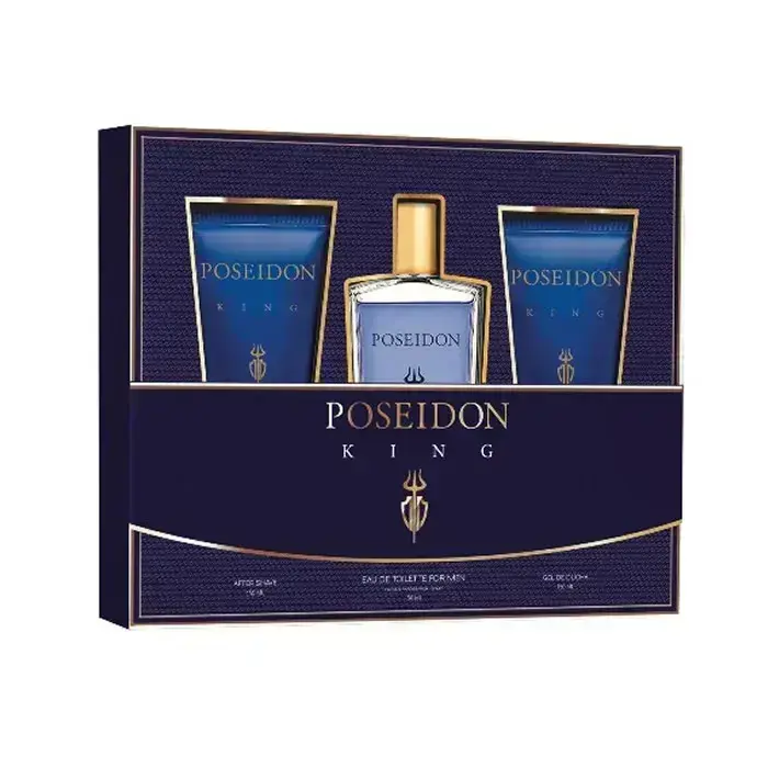Aire De Sevilla Poseidon King Men tualetes ūdens sprejs 150ml, 3 gabalu komplekts