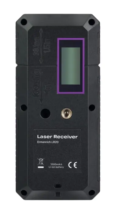 Ermenrich LR20 Laser Receiver Photo