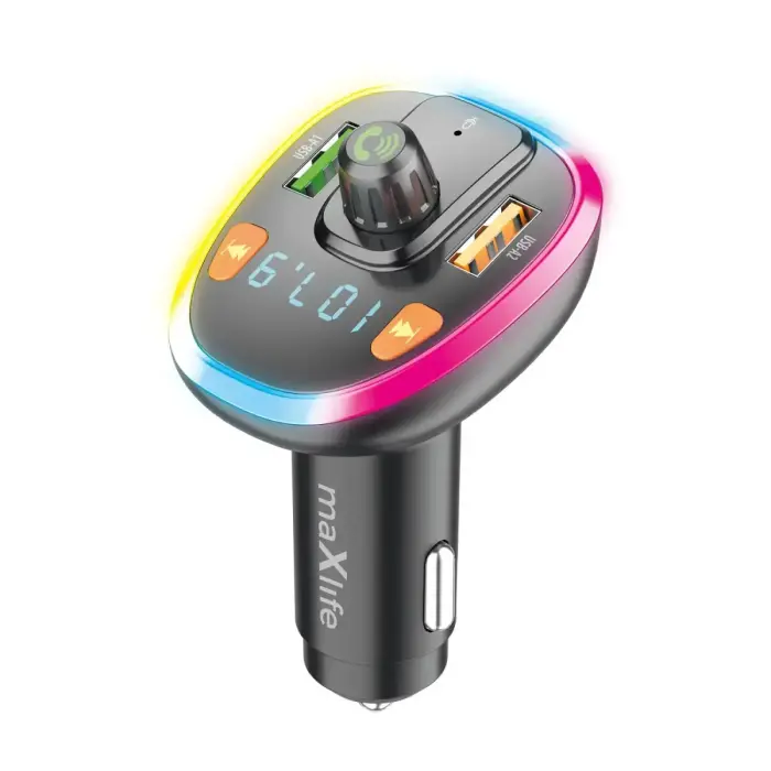 Maxlife FM передатчик BT MXFT-04 чёрный