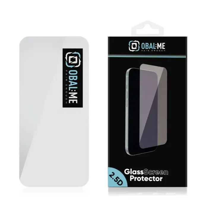 OBAL:ME 2.5D grūdintas stiklas telefonui Apple iPhone 16 Pro, skaidrus